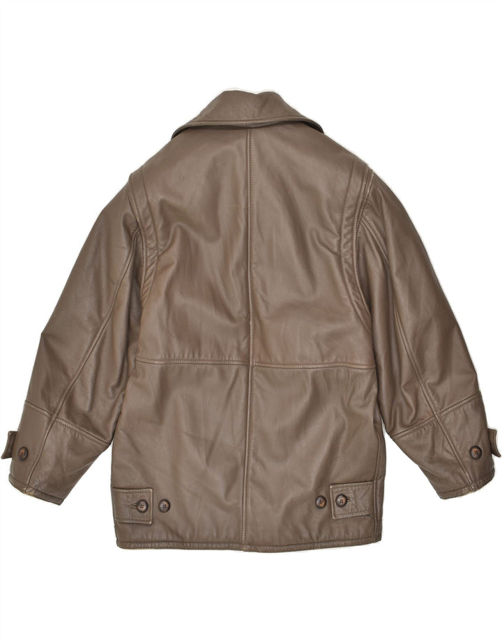 Giacca in Pelle Uomo CONBIPEL IT 46 Piccola Pelle Marrone