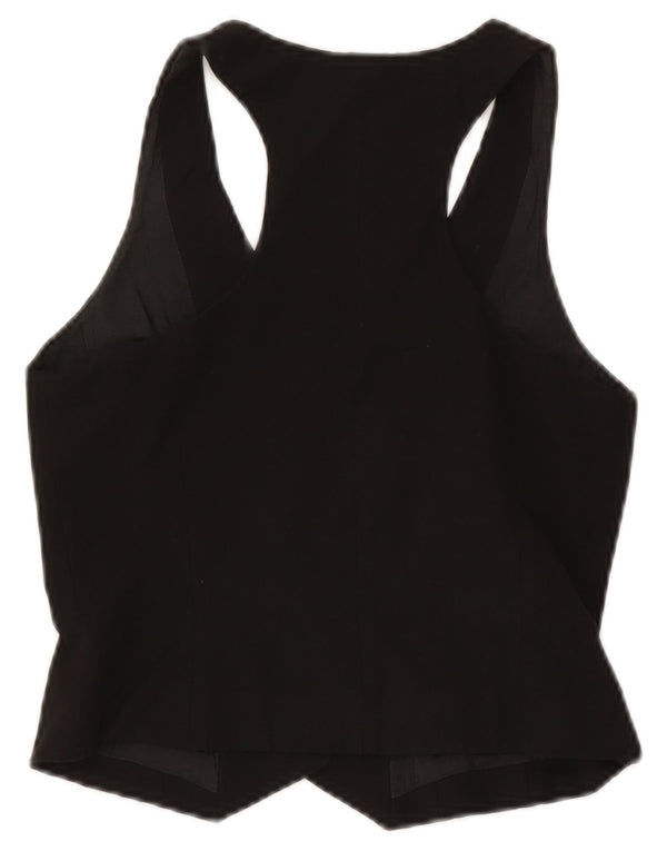 Gilet da donna Oasis UK 10 piccolo poliestere nero