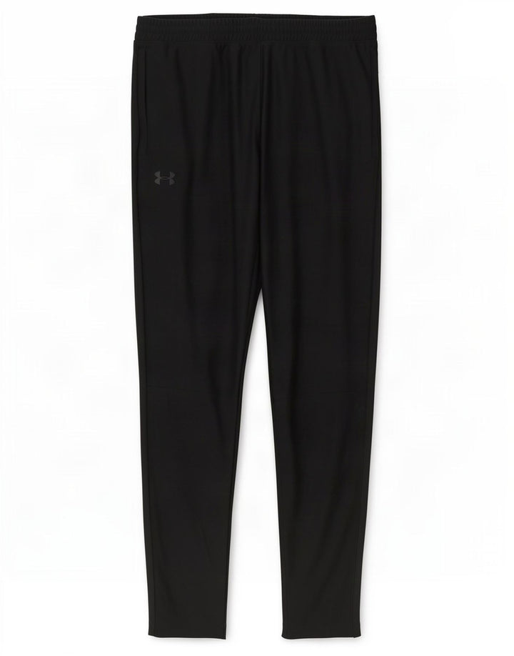 Pantaloni da tuta da uomo Under Armour grandi in poliestere nero