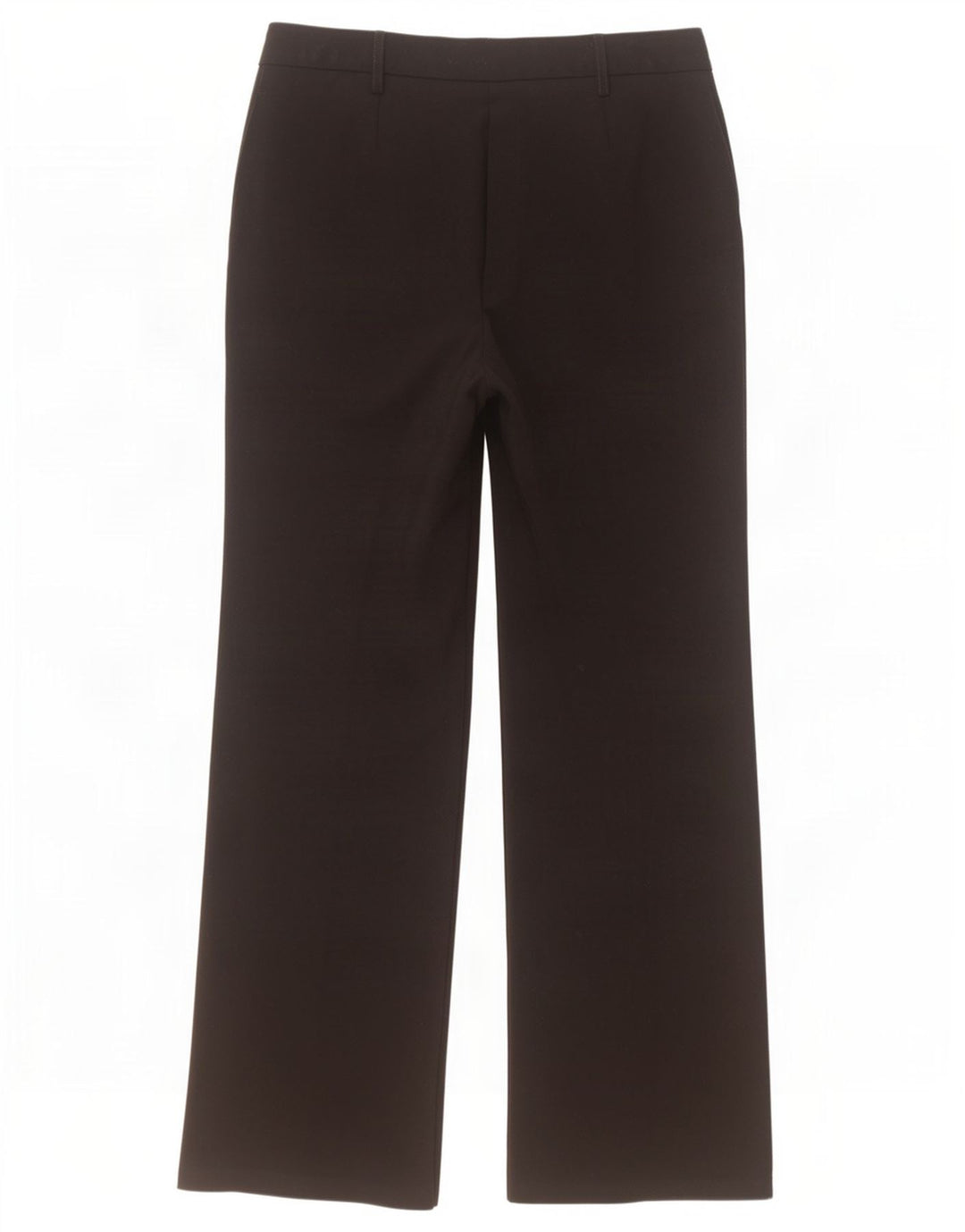 Pantaloni da abito bootcut da donna Marks & Spencer UK 12 Medium W32 L30 Nero