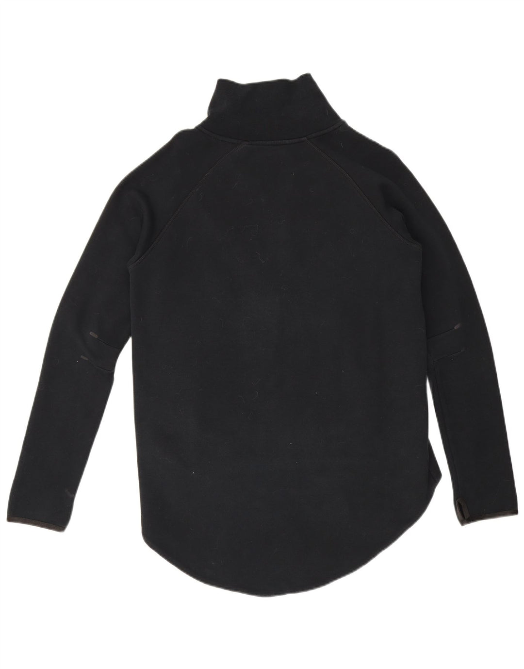 Giacca da tuta da donna Nike UK 14 grande cotone nero