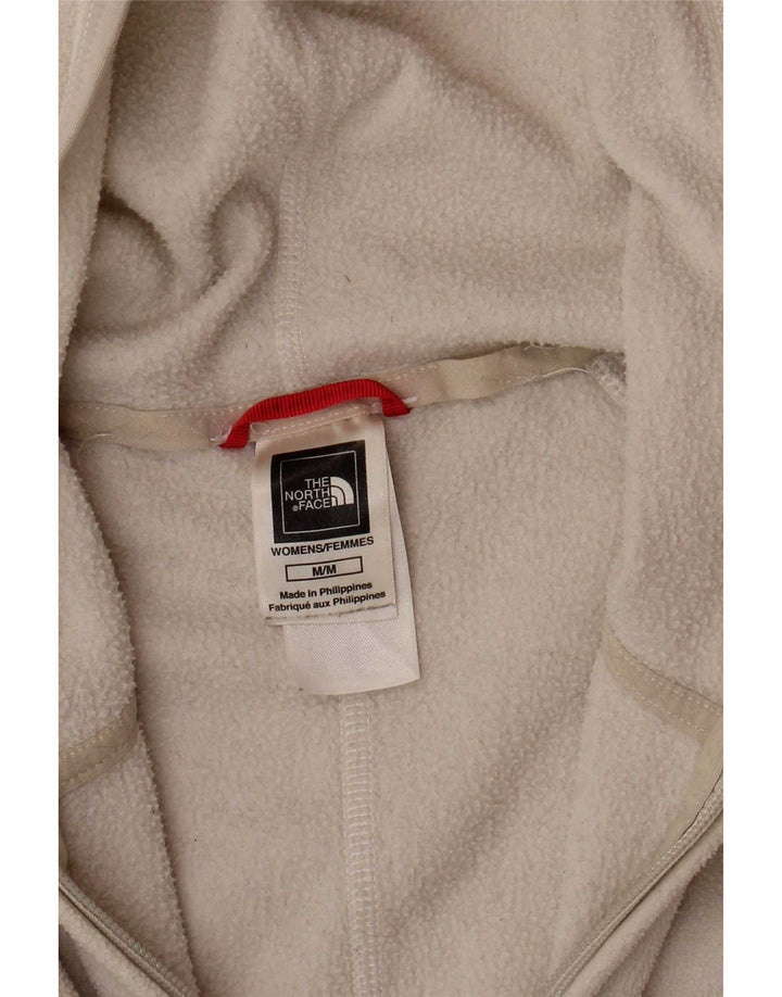 Giacca in pile con cappuccio da donna The North Face UK 12 Poliestere beige medio