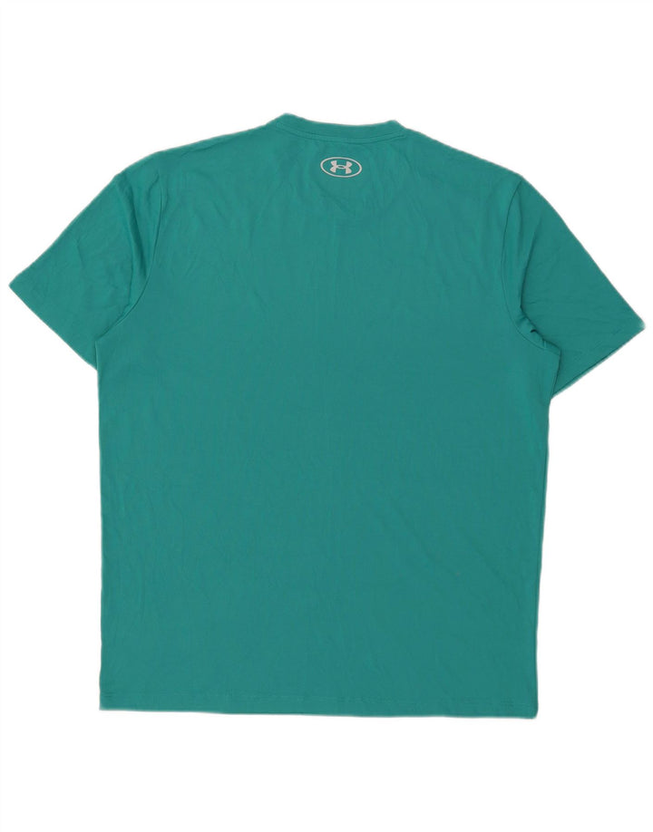 Maglietta da uomo Under Armour Top turchese medio