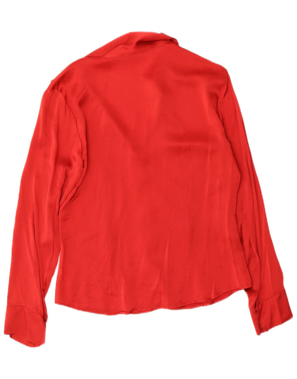Camicetta da donna Marella UK 14 grande rossa