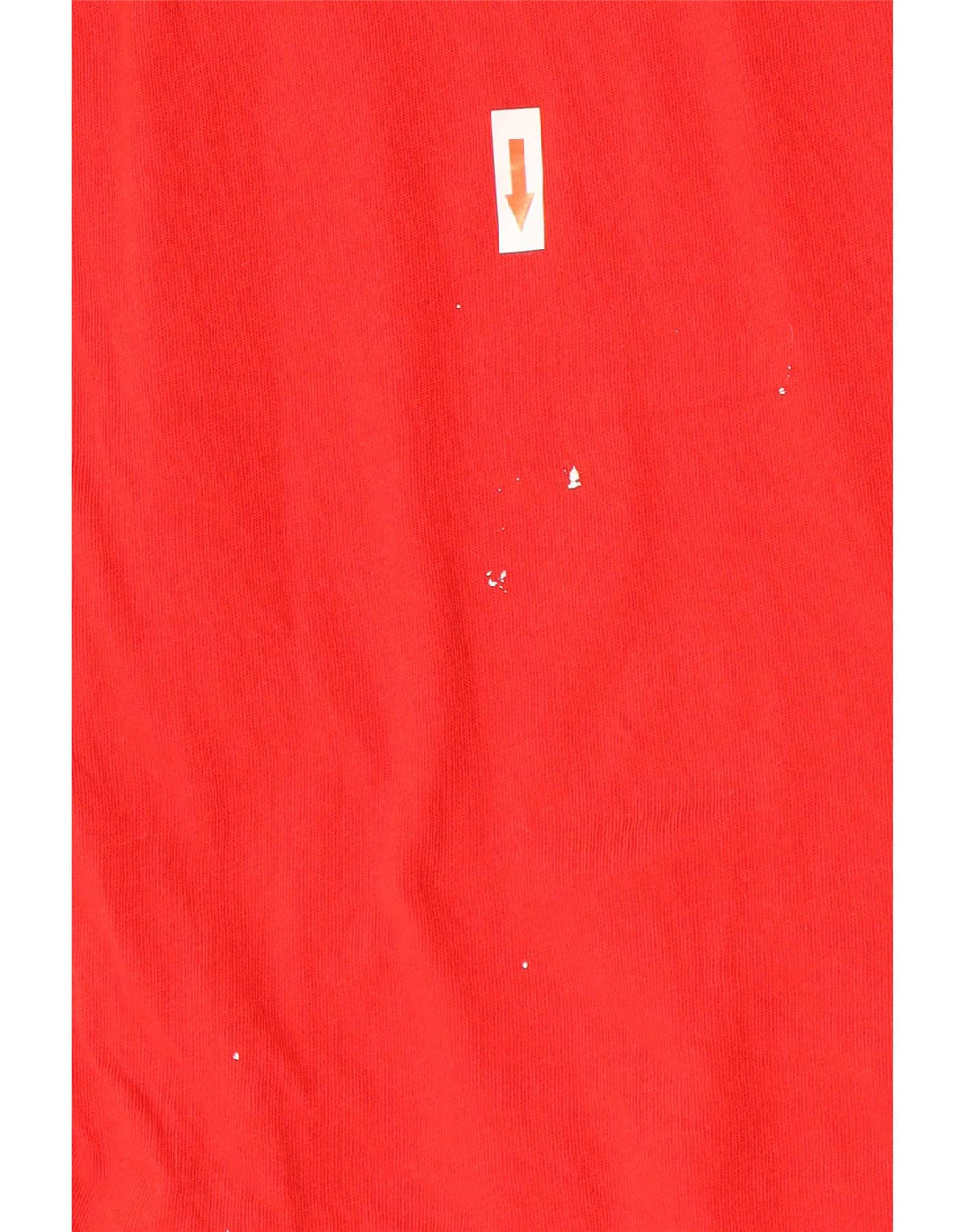 T-shirt Nike da uomo dal taglio atletico, grande, in cotone rosso