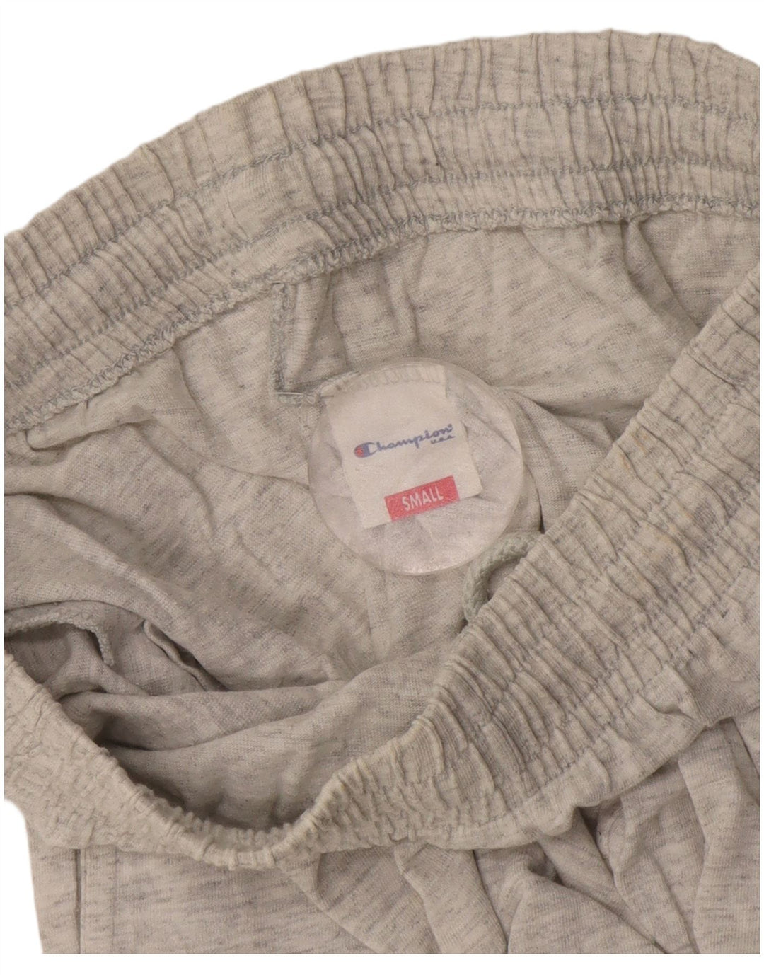 Pantaloni da tuta da uomo Champion Small in cotone chiazzato grigio