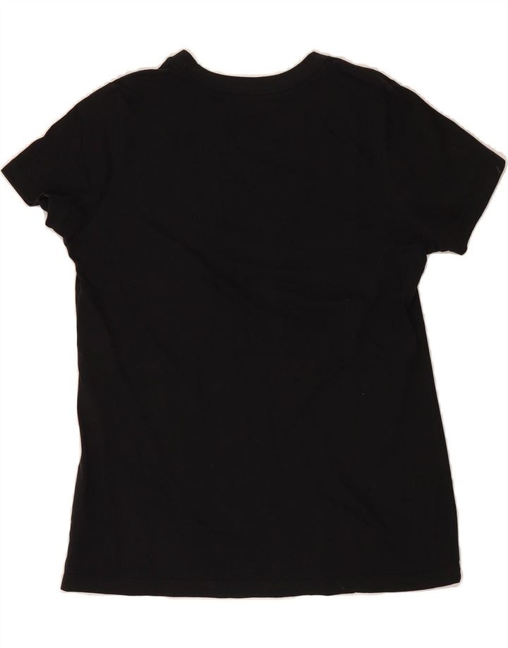 NIKE Womens Graphic T-Shirt Top UK 14 Medium Black Cotton Vintage Nike and Second-Hand Nike from Messina Hembry 