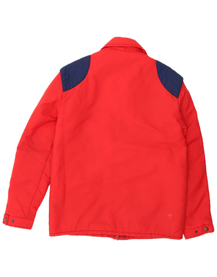 Giacca imbottita da uomo Sportitalia UK 38 Medium Red Colourblock