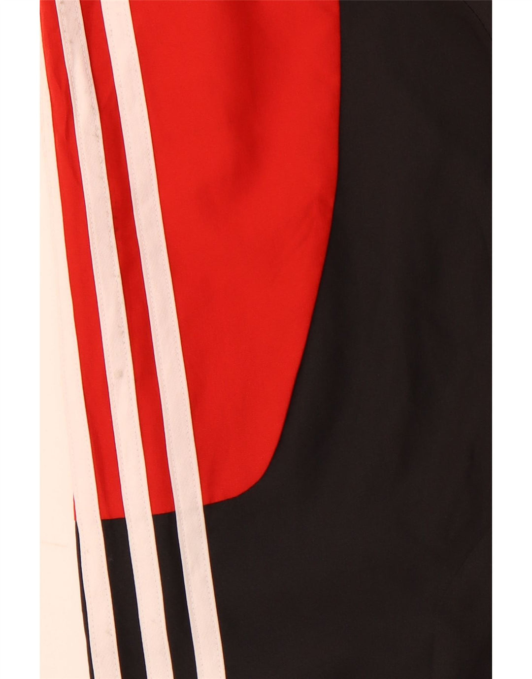ADIDAS Giacca da tuta grafica da uomo UK 38/40 Medium Red Colourblock