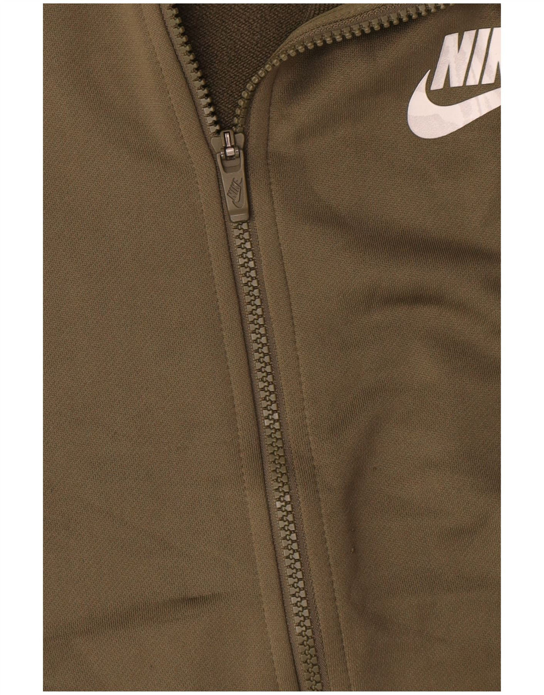 Giacca da tuta da ragazzo Nike 13-14 anni XL Poliestere color block kaki