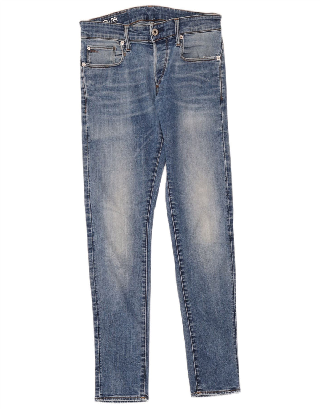 Jeans skinny da uomo G-Star W29 L30 poliestere blu