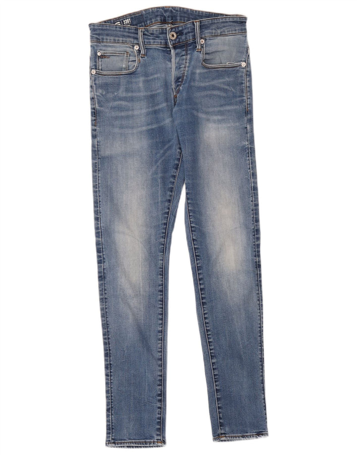 Jeans skinny da uomo G-Star W29 L30 poliestere blu