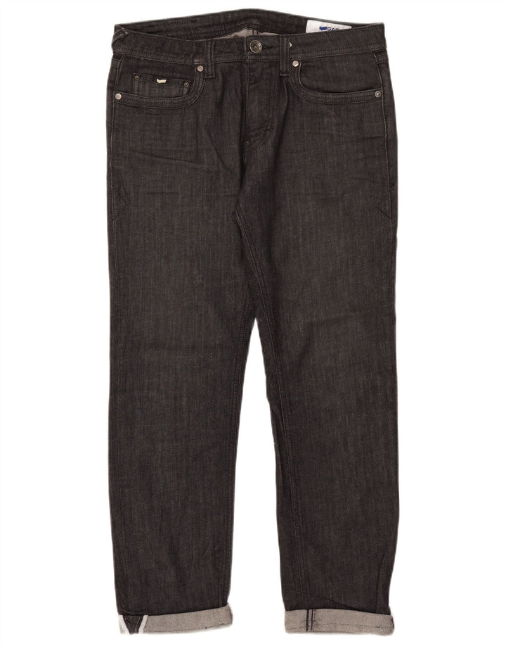 Jeans dritti da donna Gas W31 L26 cotone nero