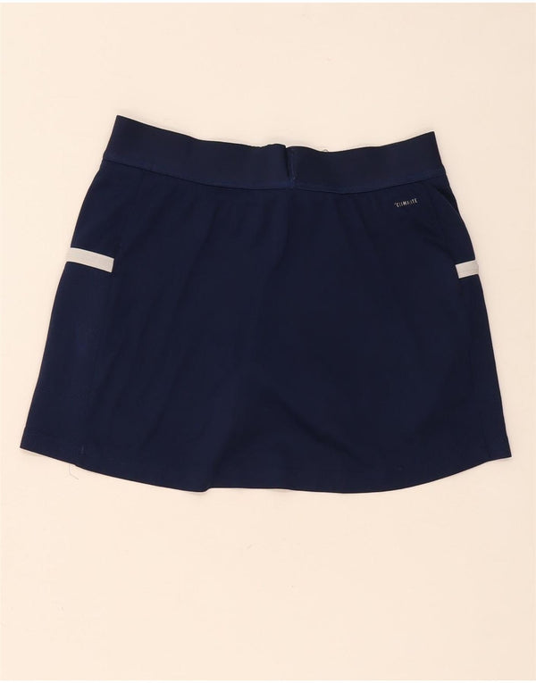 Adidas Donna Climalite Sport Skort UK 12/14 Medio Blu Navy