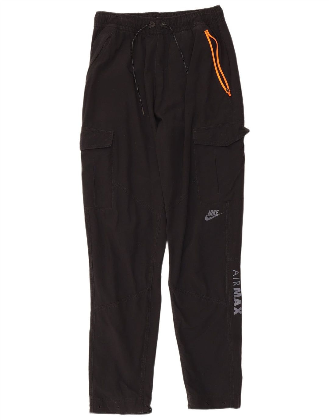 Pantaloni cargo Nike da uomo con grafica joggers medi W30 L30 nylon nero