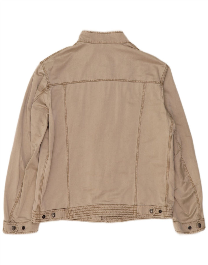 Giacca Utility Uomo Trussardi IT 56 3XL Poliestere Beige