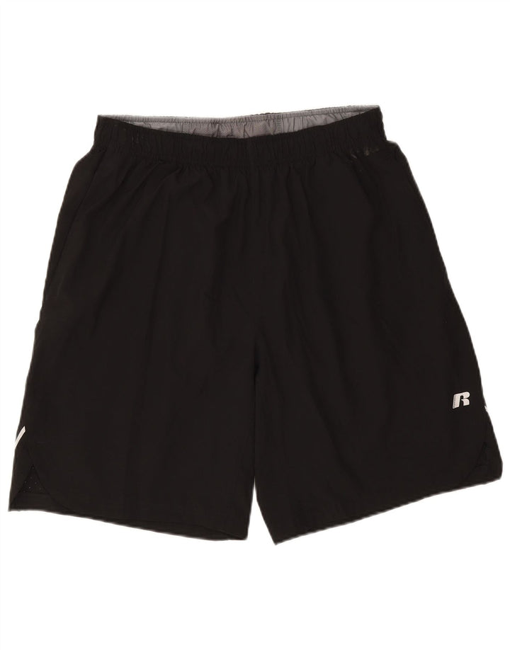 Pantaloncini sportivi da uomo Russell Athletic neri medi