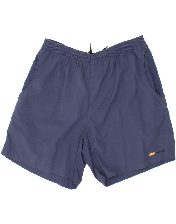 REEBOK Mens Sport Shorts XL  Navy Blue Nylon Vintage Reebok and Second-Hand Reebok from Messina Hembry 