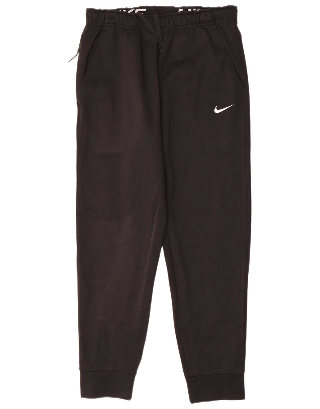 Pantaloni da tuta Nike Therma-Fit da uomo, pantaloni da jogging, poliestere nero medio