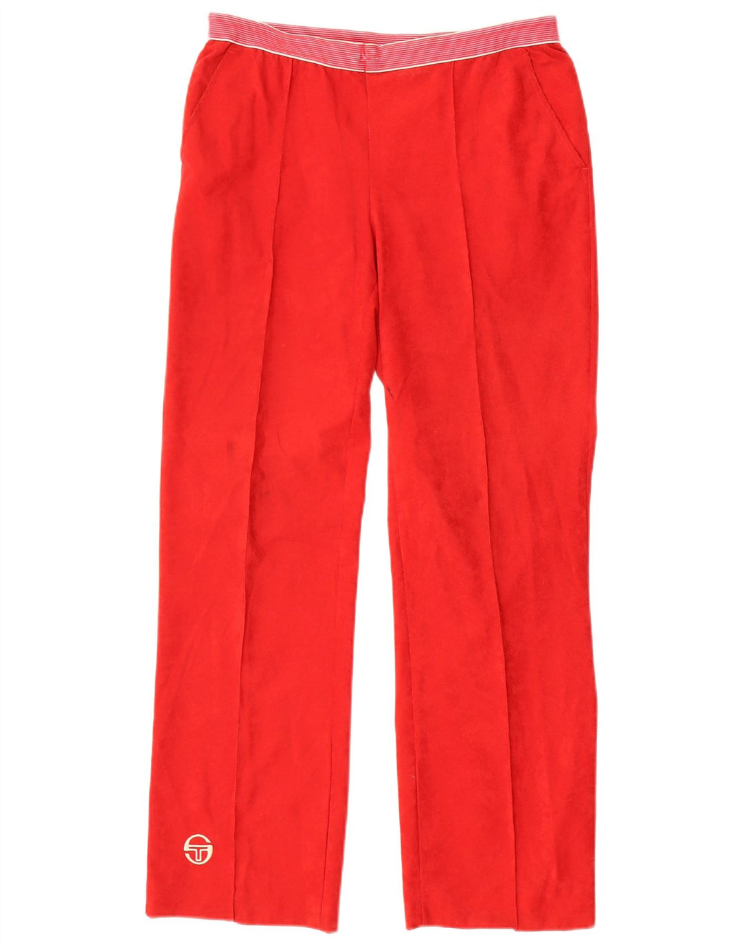 SERGIO TACCHINI Pantaloni Tuta Donna IT 48 XL W34 L29 Triacetato Rosso