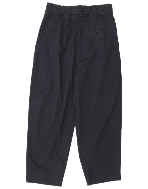 Pantaloni corti a vita alta da donna Cos EU 36 Small W28 L25 Blu navy