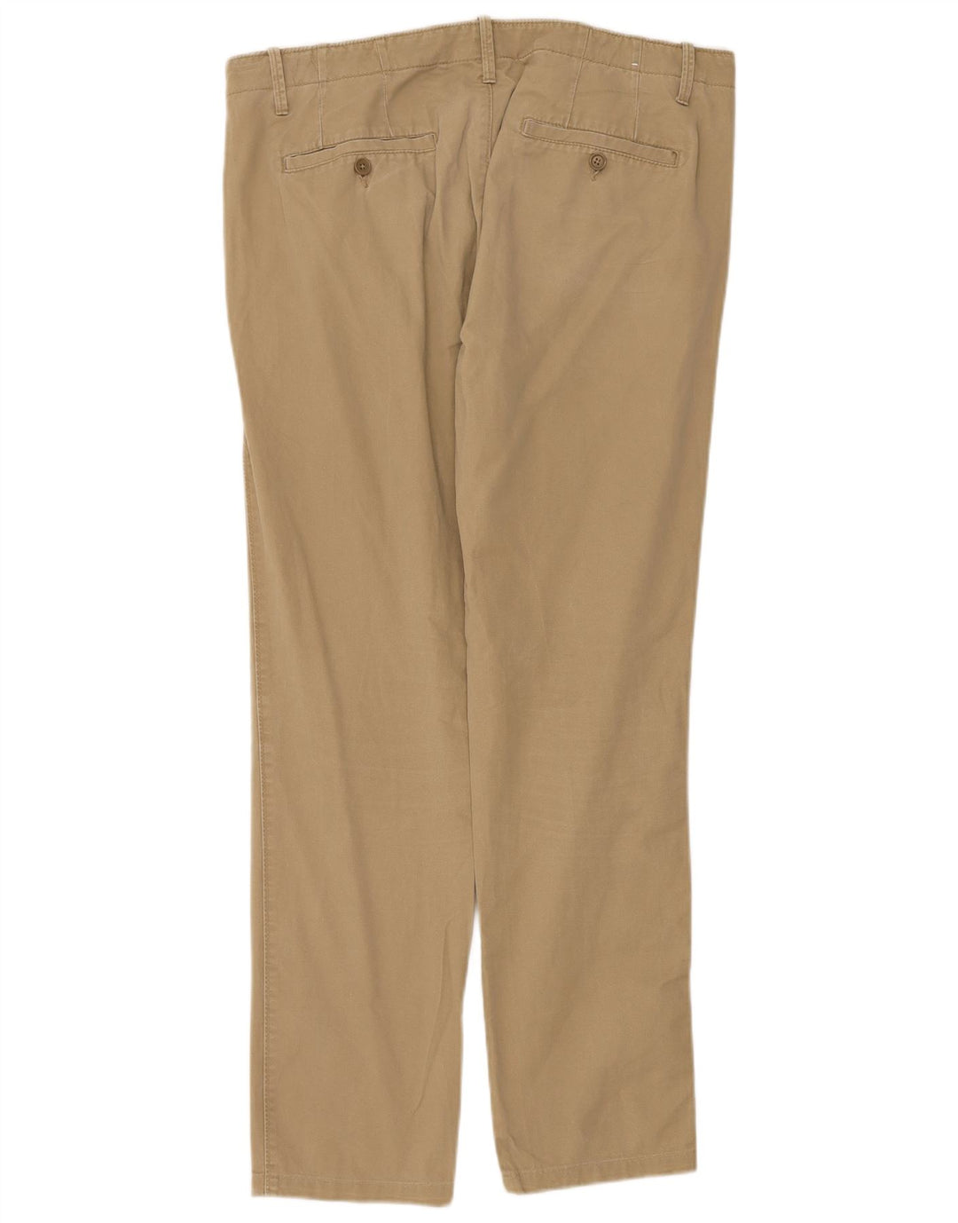 Pantaloni Chino Slim Da Uomo Benetton W38 L30 Cachi