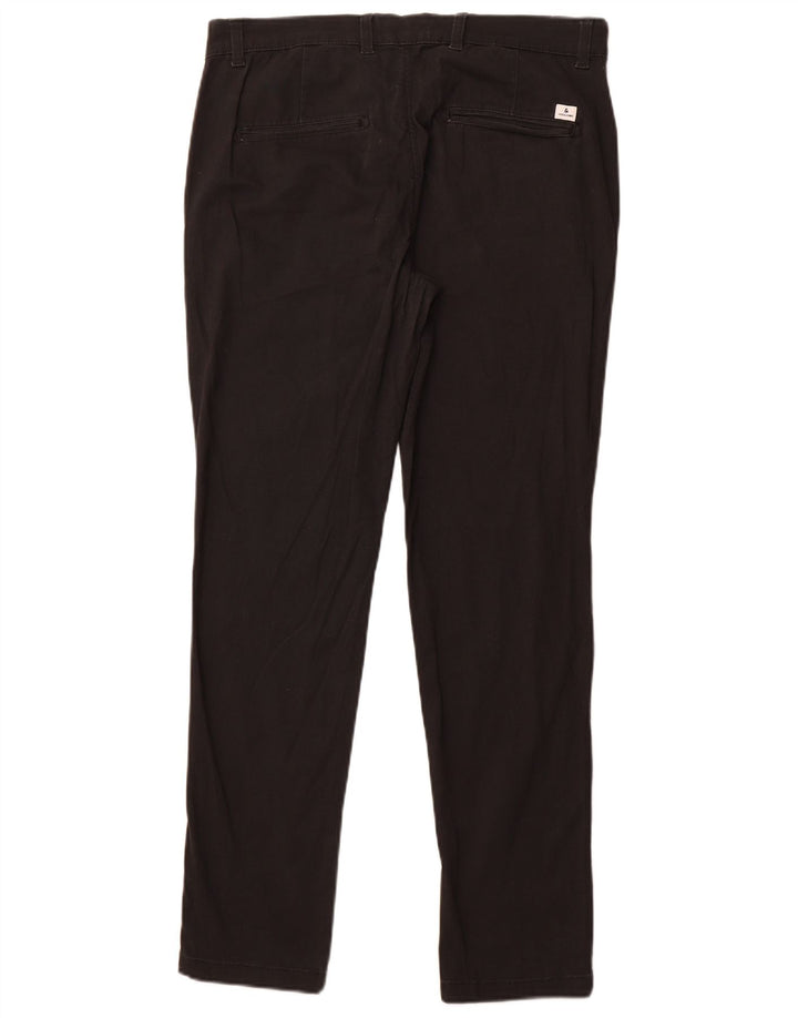 Pantaloni chino slim da uomo Jack & Jones W34 L32 cotone nero