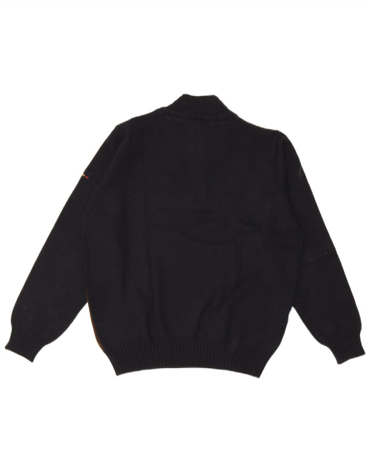 Maglione da uomo con zip e collo Il Granchio colorblock medio multicolore