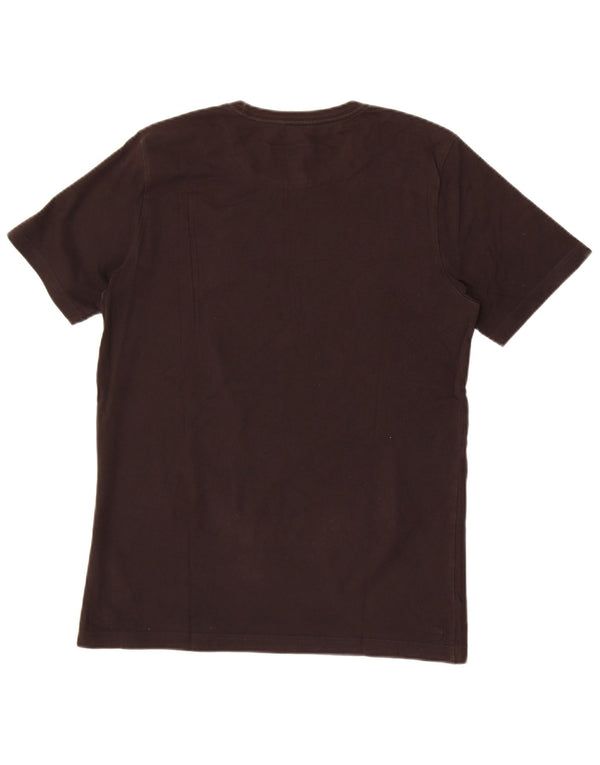 T-shirt grafica da uomo Puma Top Small in cotone nero