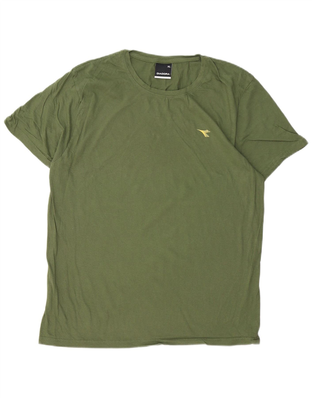 T-shirt Diadora Uomo Top XL Verde Cotone