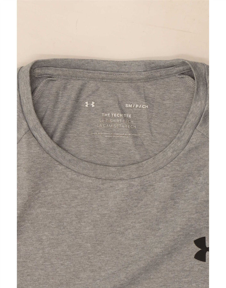 Maglietta da uomo Under Armour Top piccola grigia chiazzata