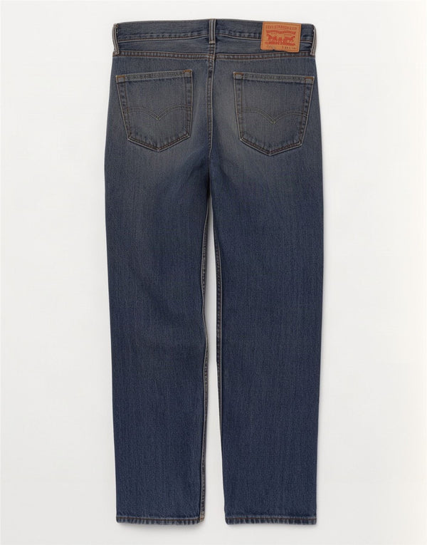 Levi's Mens 505 Straight Jeans W33 L30 Blue Cotton