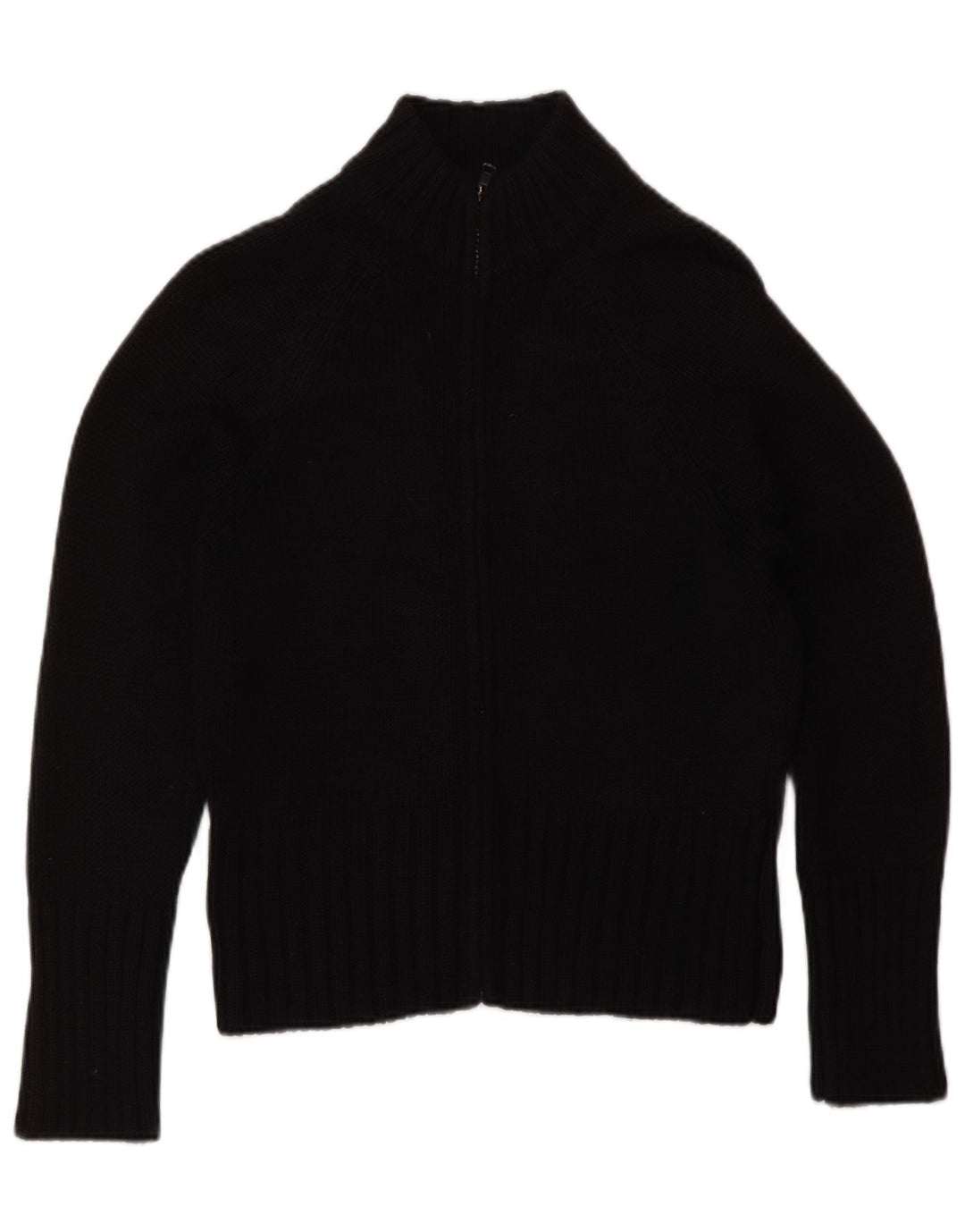 Maglione cardigan da donna Marks & Spencer UK 14 acrilico nero medio