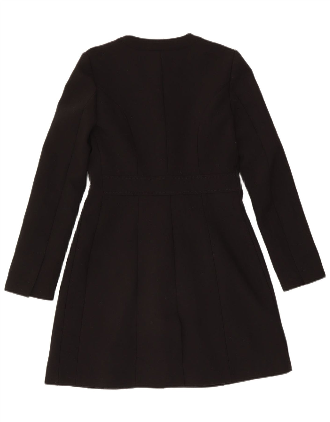 Cappotto Donna Elisabetta Franchi IT 40 Small Nero Poliestere