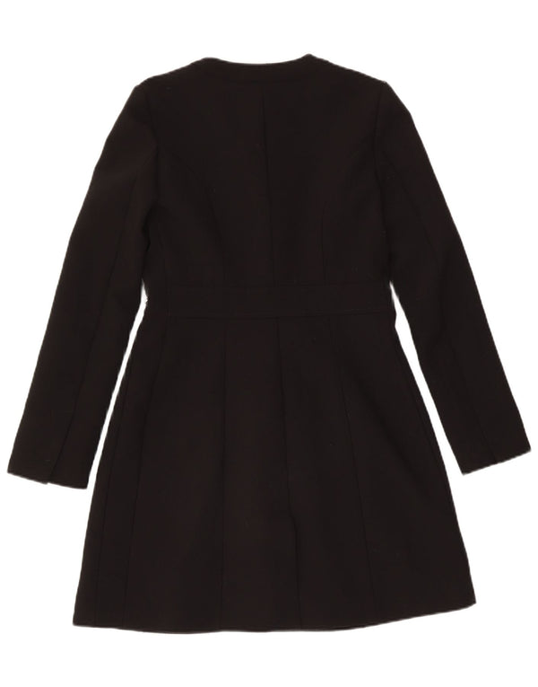 Cappotto Donna Elisabetta Franchi IT 40 Small Nero Poliestere