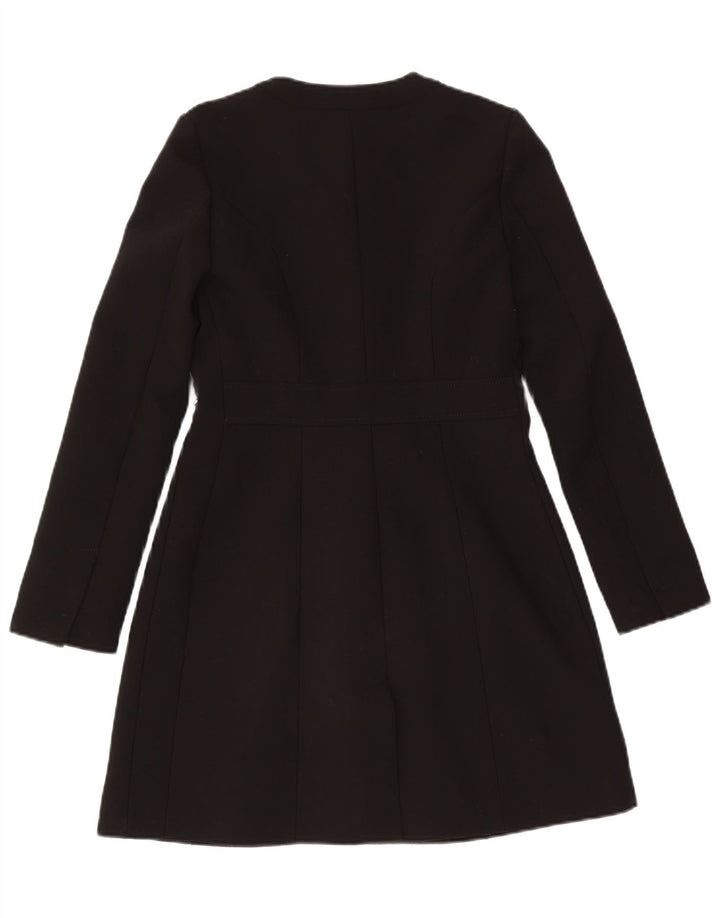 Cappotto Donna Elisabetta Franchi IT 40 Small Nero Poliestere