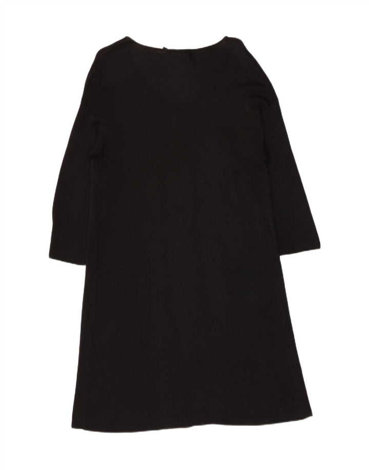 SEVENTY Womens Longline Cardigan Sweater IT 48 XL Black Viscose