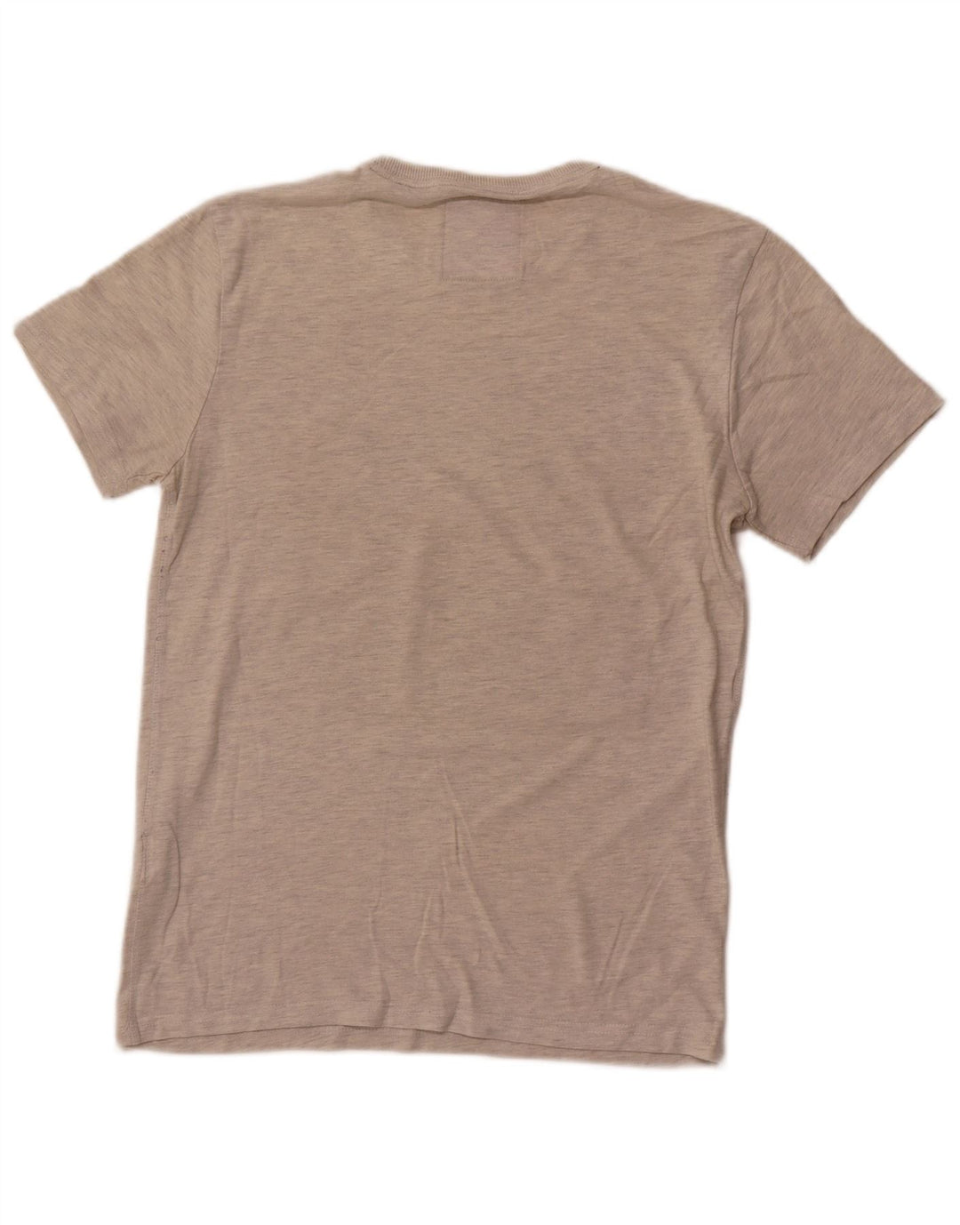 T-shirt grafica da uomo in edizione limitata Superdry Top grande in cotone grigio