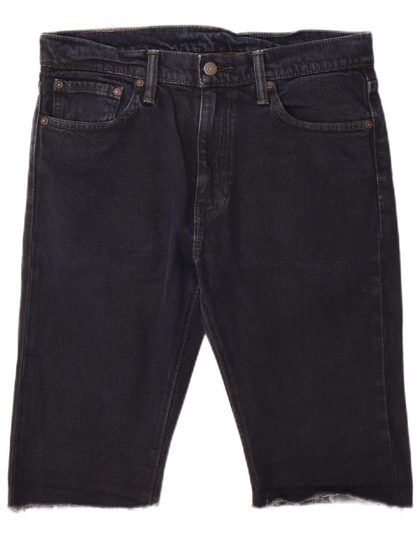Pantaloncini di jeans Levi's 510 da uomo W33 cotone blu navy medio