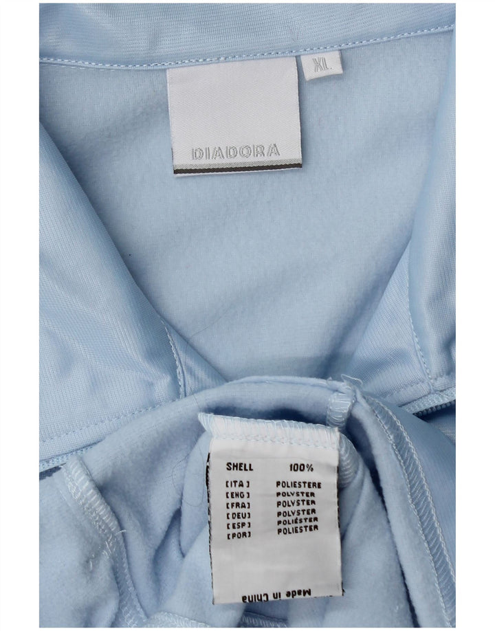 Giacca da tuta da donna Diadora UK 18 XL Blu poliestere