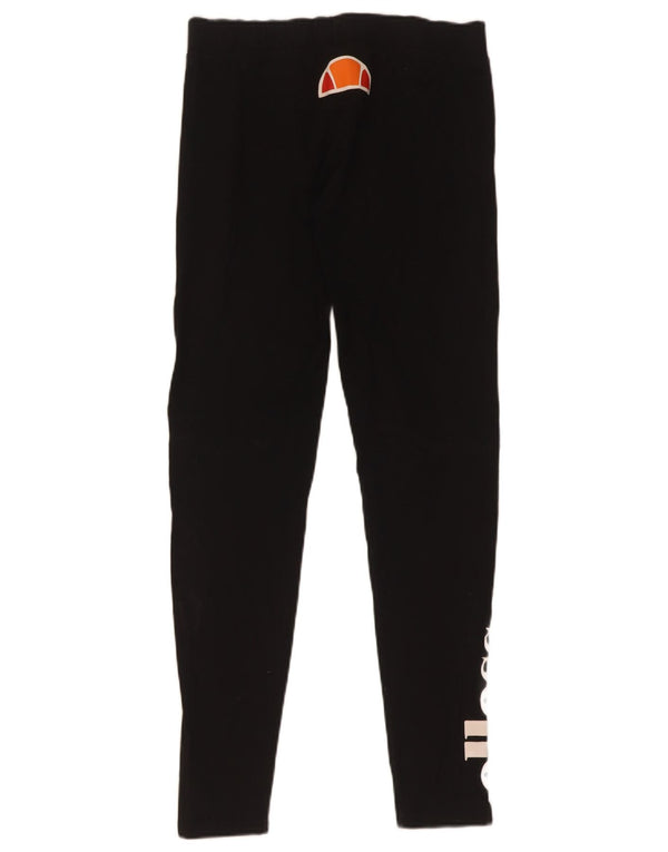 Leggings grafici per ragazze Ellesse 11-12 anni neri