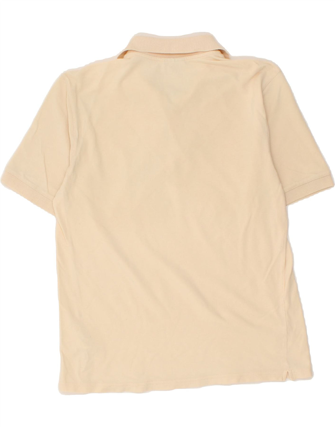 DIADORA Womens Polo Shirt UK 14 Medium Beige Cotton Vintage Diadora and Second-Hand Diadora from Messina Hembry 