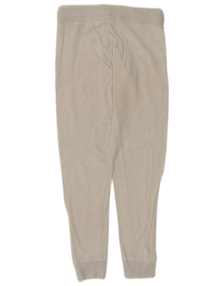 JACK WILLS Pantaloni da tuta con grafica da donna Joggers UK 8 Small Grigio