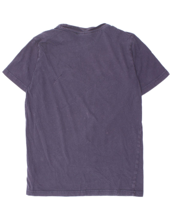 T-shirt grafica Champion da bambino, 11-12 anni, grande, in cotone blu navy