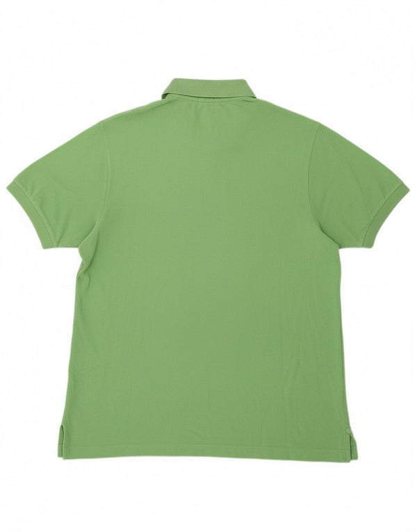 Polo da uomo Lacoste taglia 7 2XL cotone verde