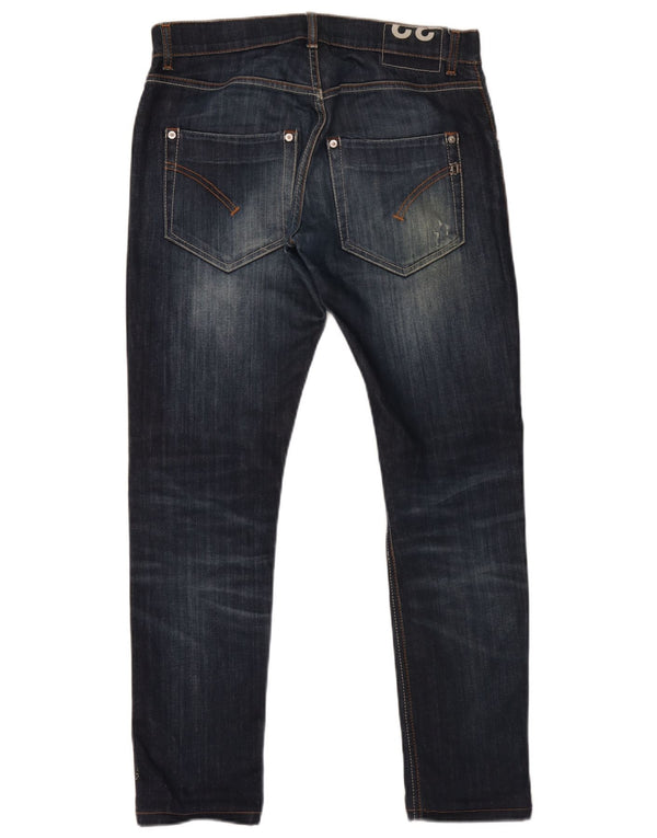 Dondup Jeans skinny Sam da uomo W32 L29 cotone blu navy