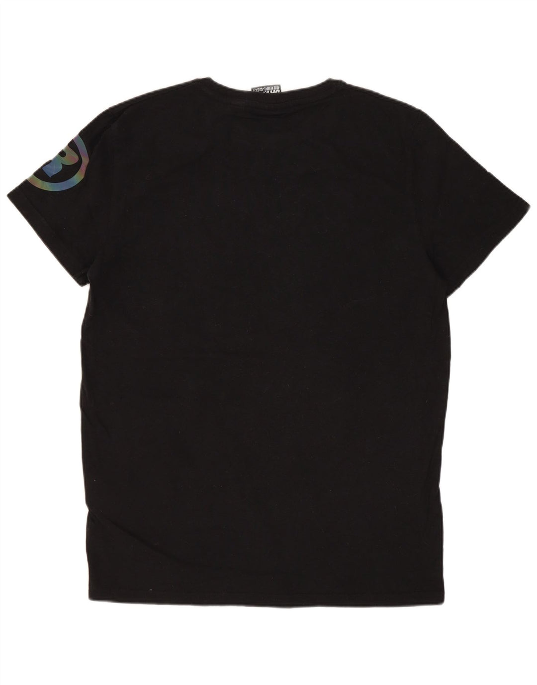 T-shirt grafica da uomo Superdry Top in cotone nero medio