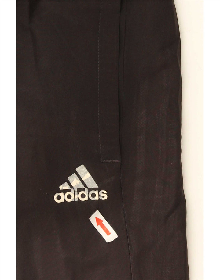 Pantaloni da tuta Adidas Climalite da uomo, pantaloni da jogging, grandi, in poliestere nero