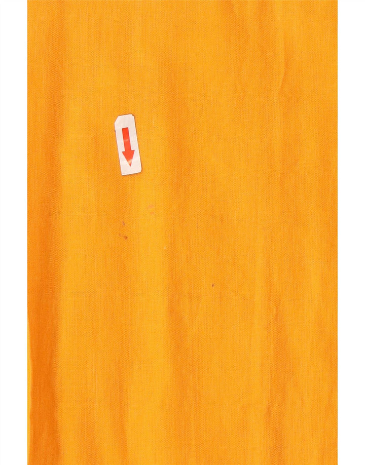 Abito prendisole vintage da donna senza maniche IT 44 arancione medio