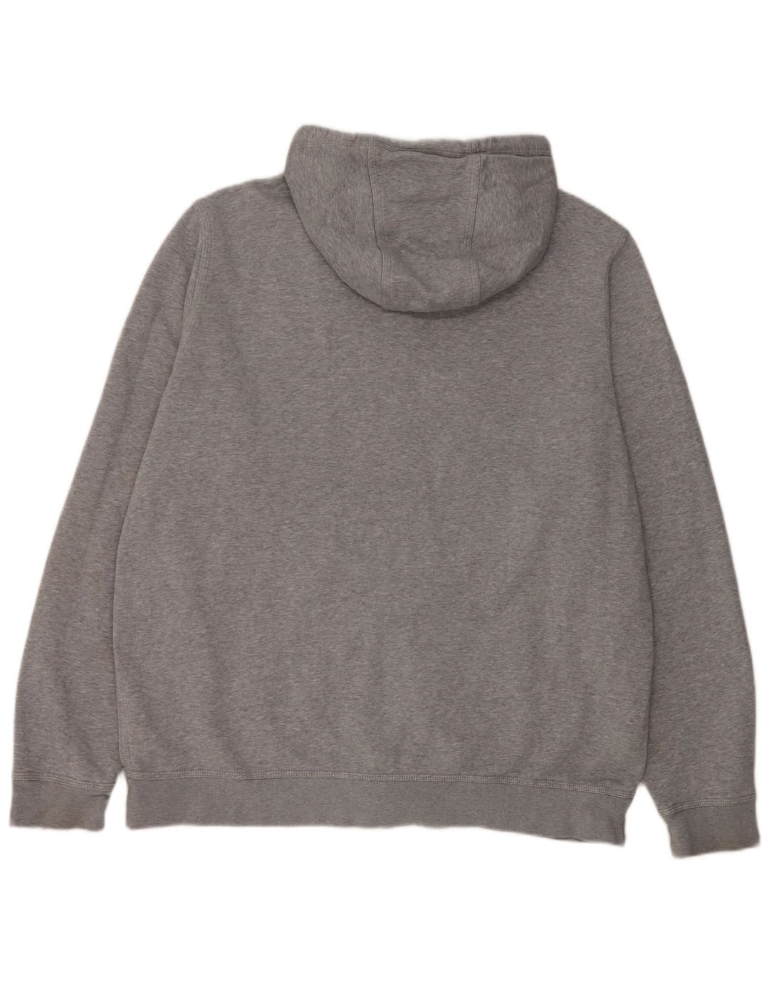 Felpa con cappuccio e zip Nike da uomo 2XL in cotone grigio